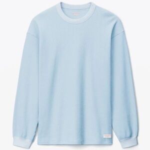 Alexander Wang - Unisex Long Sleeve In Cotton Waffle Thermal